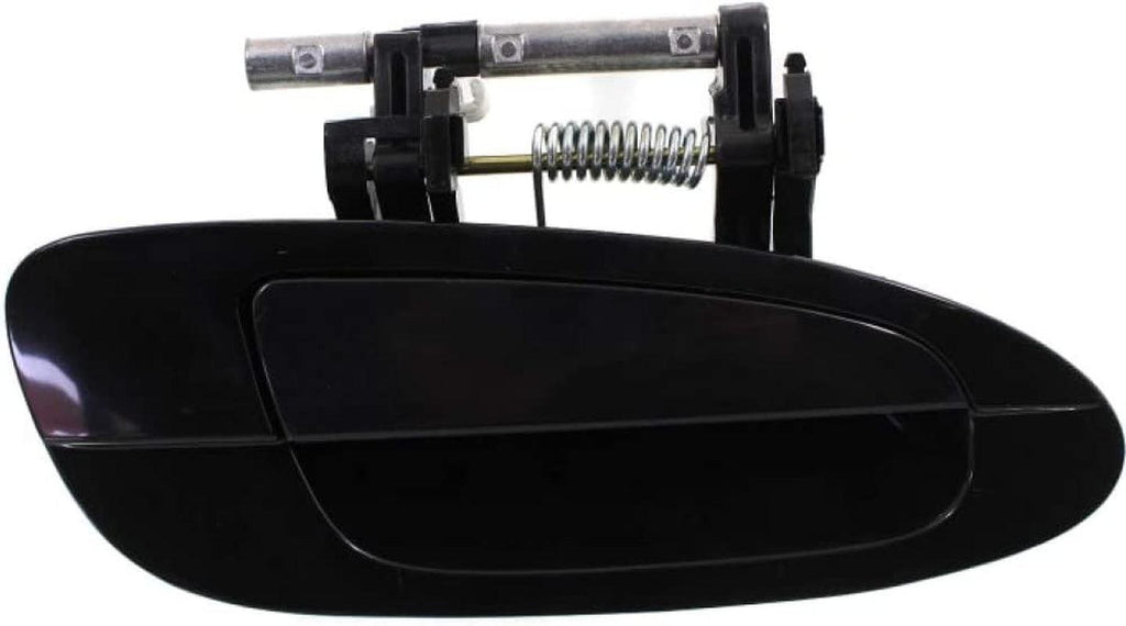 For Nissan Altima Exterior Door Handle Front, Passenger Side Smooth Black (2002-2006) | Trim: All Submodels