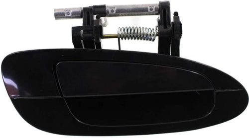 For Nissan Altima Exterior Door Handle Front, Passenger Side Smooth Black (2002-2006) | Trim: All Submodels