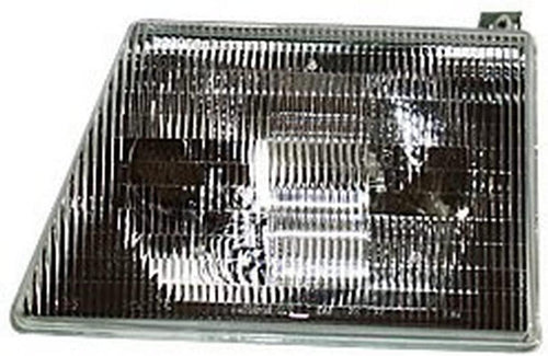 Left Headlight Assembly Compatible with 1997-2007 Ford Econoline /Club Wagon