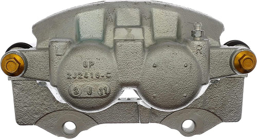 Gold 18FR12584C Front Driver Side Disc Brake Caliper Assembly (Friction Ready Coated), Remanufactured