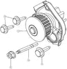 0489 2713AC, Engine Water Pump