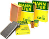 Mann Oil 2 Air Carbon Cabin Filter Service Kit for BMW E39 M5 5.0L S62 Naturally Aspirated
