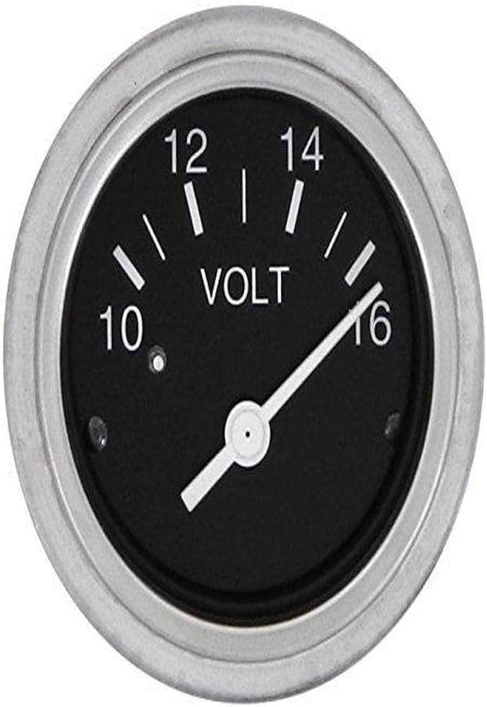Sierra International 80134P, Voltmeter, Heavy Duty Nylon, 2 Inch, 12 Volt, 10 to 16 VDC