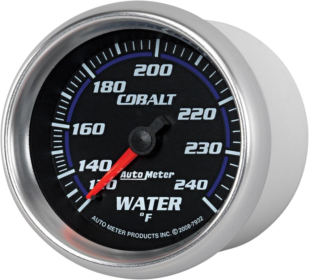 7932 Cobalt Mechanical Water Temperature Gauge
