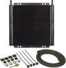 13504 Series 8000 Plate and Fin Transmission Oil Cooler , Black