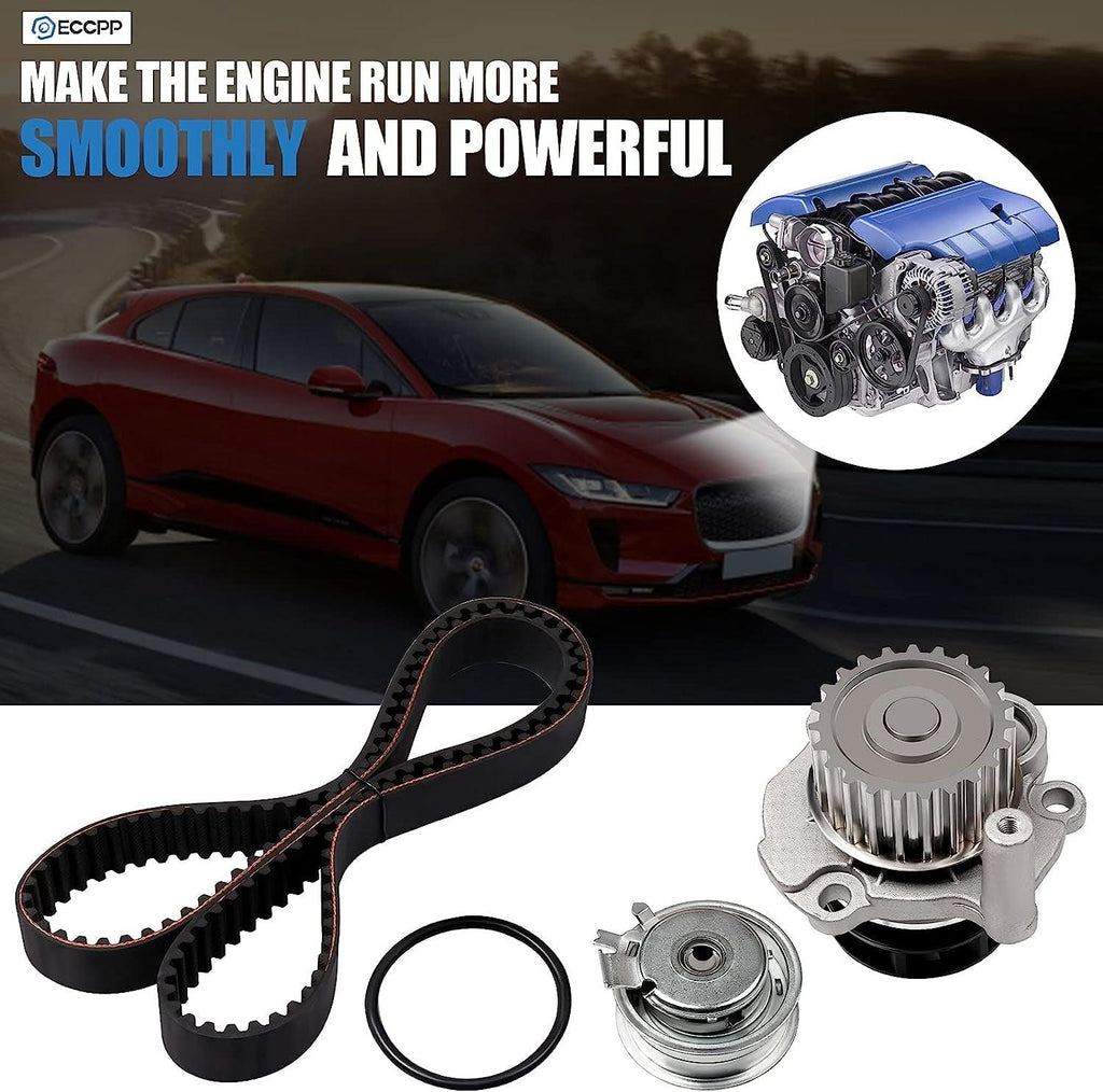 Timing Belt Water Pump Kit,  for 1998-2005 Forjetta Golf 2.0L L4 SOHC 8Eng. Code AEG AVH AZG BEV