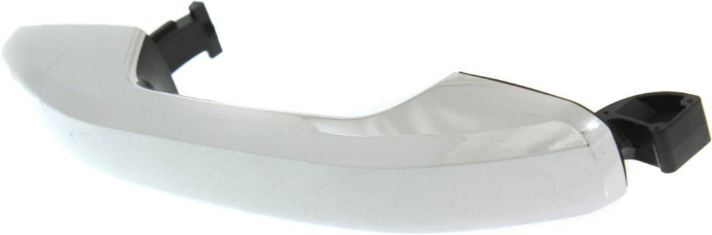 Front Exterior Door Handle Set of 2 Compatible with 2014-2018 Chevrolet Silverado 1500 and 2015-2018 Silverado 2500 HD Chrome Driver and Passenger Side