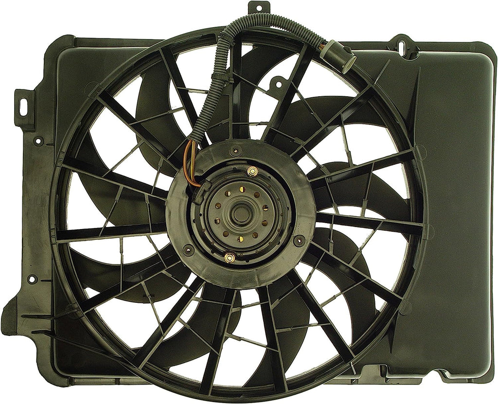Dorman 620-101 Engine Cooling Fan Assembly for Select Ford / Lincoln / Mercury Models, Black