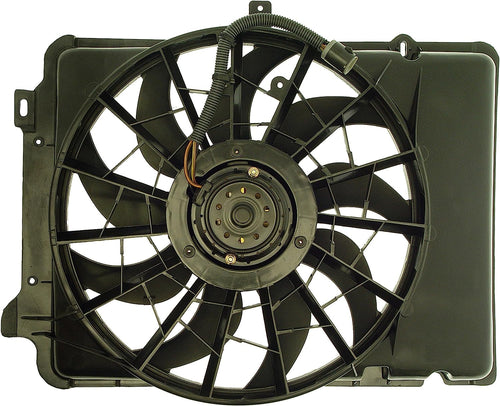 Dorman 620-101 Engine Cooling Fan Assembly for Select Ford / Lincoln / Mercury Models, Black