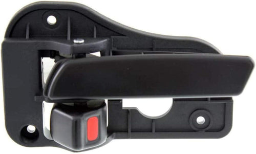 For Kia Rondo Interior Door Handle Front or Rear, Passenger Side Black (2007-2012) | with Door Lock Button | Trim:All Submodels | KI1353112 | 826201D000WK