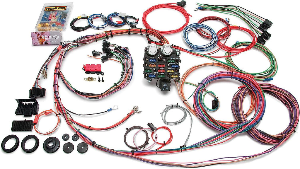 Painless Performance 10112 Classic Customizable GM Pickup Harness (1963-1966) - 19 Circuits