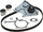 Professional TCKWP134 Timing Belt Kit with Water Pump, Tensioner, and Idler Pulley