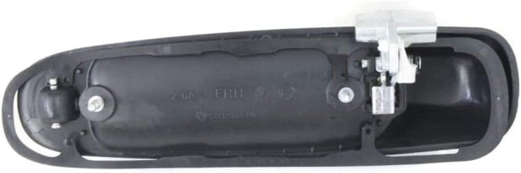 for Chrysler Aspen Exterior Door Handle Front, Passenger Side Smooth Black Bezel W/Chrome Lever 2007 2008 2009 | Trim: All Submodels | CH1311139 | 1EH581XRAA