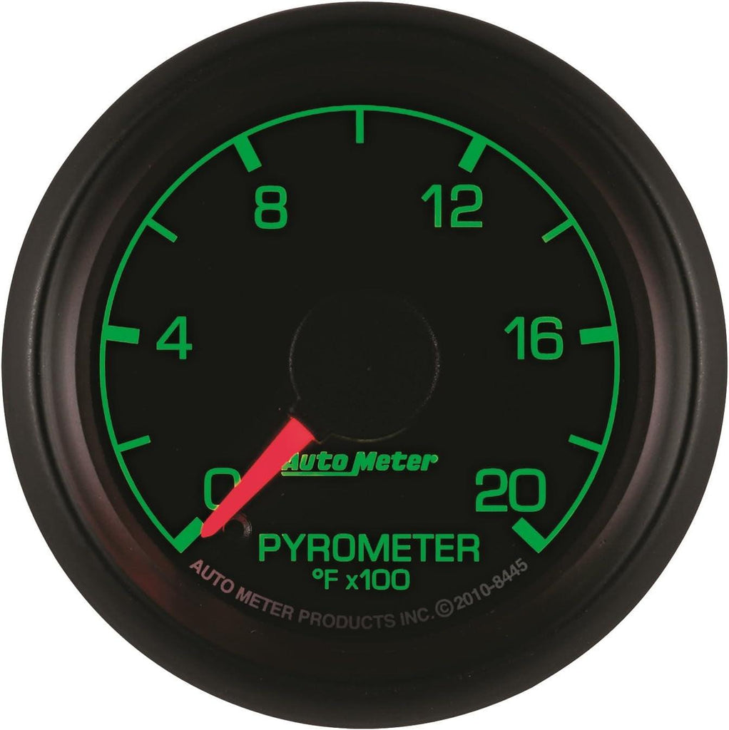 8445 Factory Match 2-1/16" 0-2000 Degree Fahrenheit Pyrometer Kit Gauge for Ford Racing