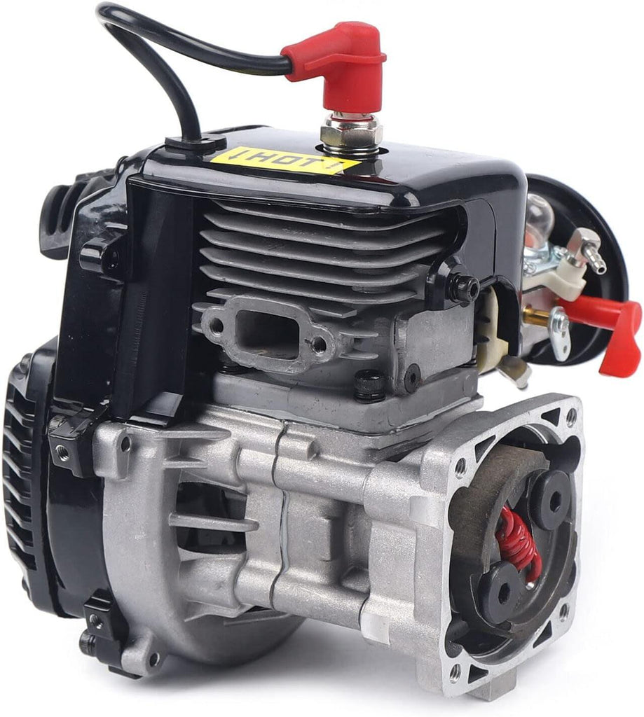 32Cc Gas Engine 2-Stroke Gasoline Engine,Air-Cooled 4-Bolt Motor,Engine with Boost Fits HPI Baja 5B 5T King Motor Black