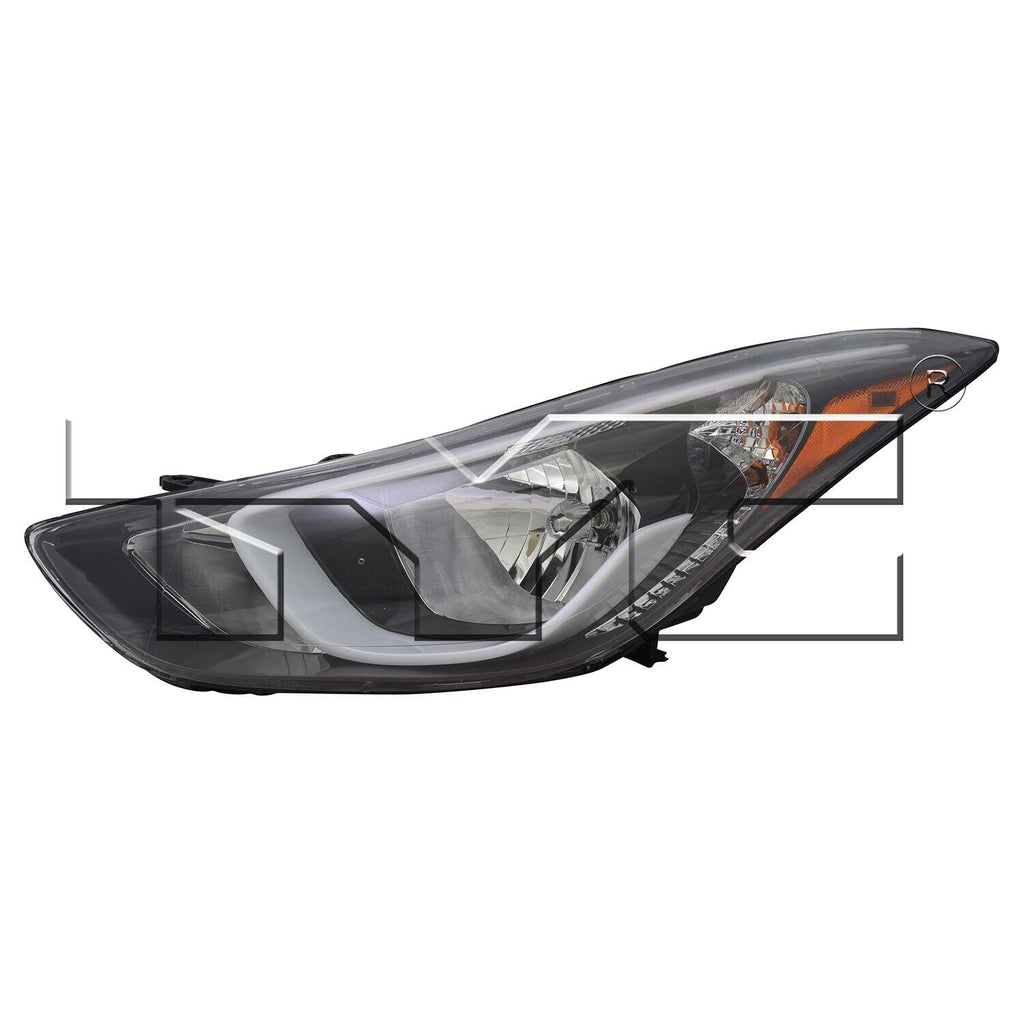 TYC Headlight Assembly for 14-16 Elantra 20-9640-00-9