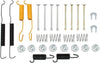 Professional 18K1600 Front Drum Brake Hardware Kit with Springs, Pins, Retainers, and Washers