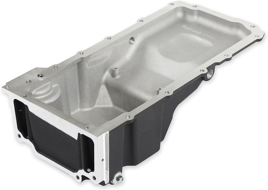 302-3BK LS Swap Oil Pan Additional Front Clearance Carbon Black Ceramic