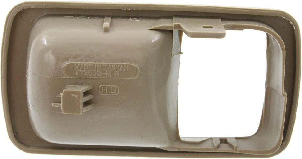 Door Handle Trim Set of 2 Compatible with 1992-1996 Toyota Camry Front or Rear, Driver and Passenger Side
