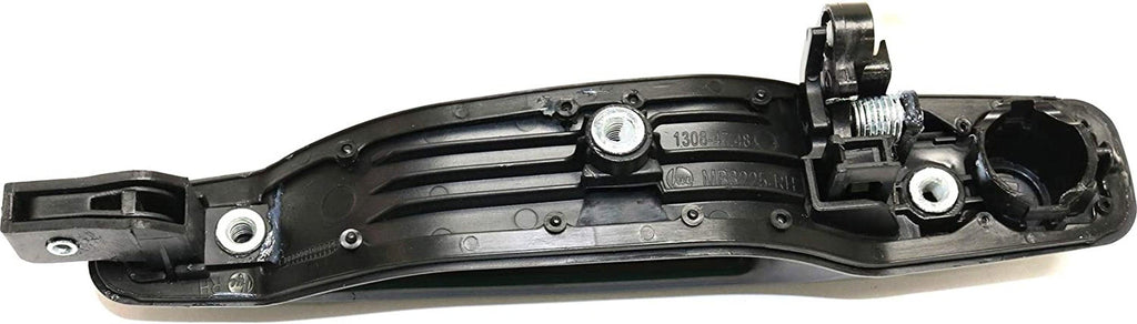 Rear, Passenger Side Exterior Door Handle Compatible with 2004-2012 Mitsubishi Galant