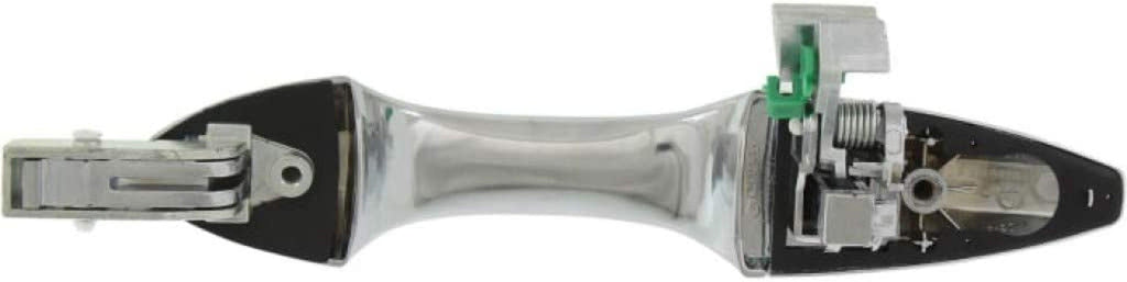 For Acura MDX Exterior Door Handle Front or Rear, Passenger Side Chrome (2007-2013) | Trim: All Submodels | AC1311107 | 72140STXA02