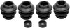 Professional 18K1176 Front Disc Brake Caliper Rubber Bushing Kit with Seals
