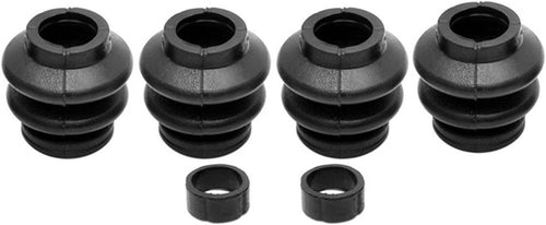 Professional 18K1176 Front Disc Brake Caliper Rubber Bushing Kit with Seals
