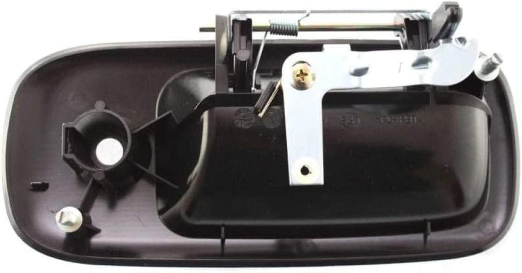 for Chevy Express 3500 Exterior Door Handle Front Driver Side | Textured Black 2003-2009 | with Key Hole | Trim: Base/Ls | GM1310148 | 25989399