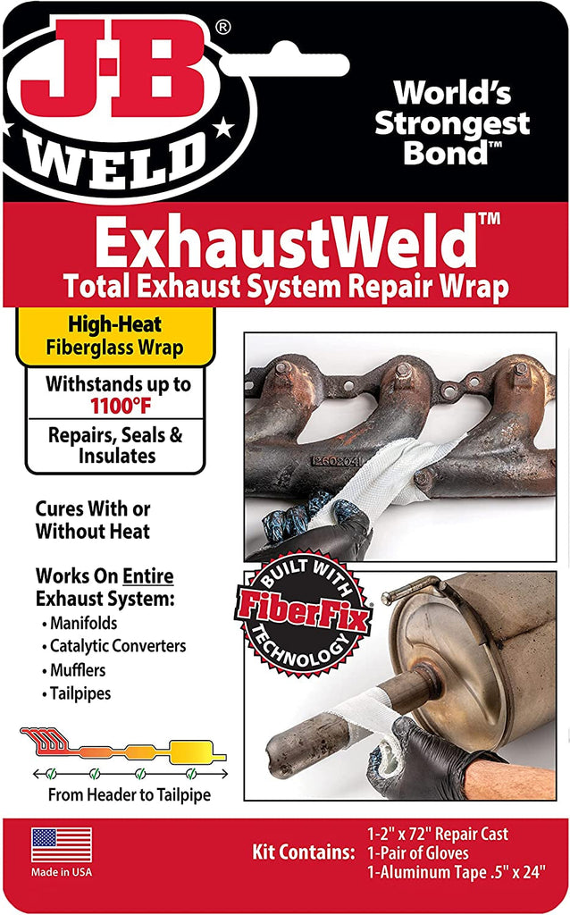 J-B Weld Exhaustweld 2" X 72" Repair Wrap, White