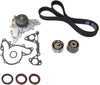 DNJ TBK133WP Timing Belt Kit with Water Pump for 1997-2012 / Mitsubishi/Diamante, Eclipse, Endeavor, Galant, Montero, Montero Sport / 3.5L, 3.8L / SOHC / V6 / 24V / 215Cid, 230Cid / 6G74, 6G75