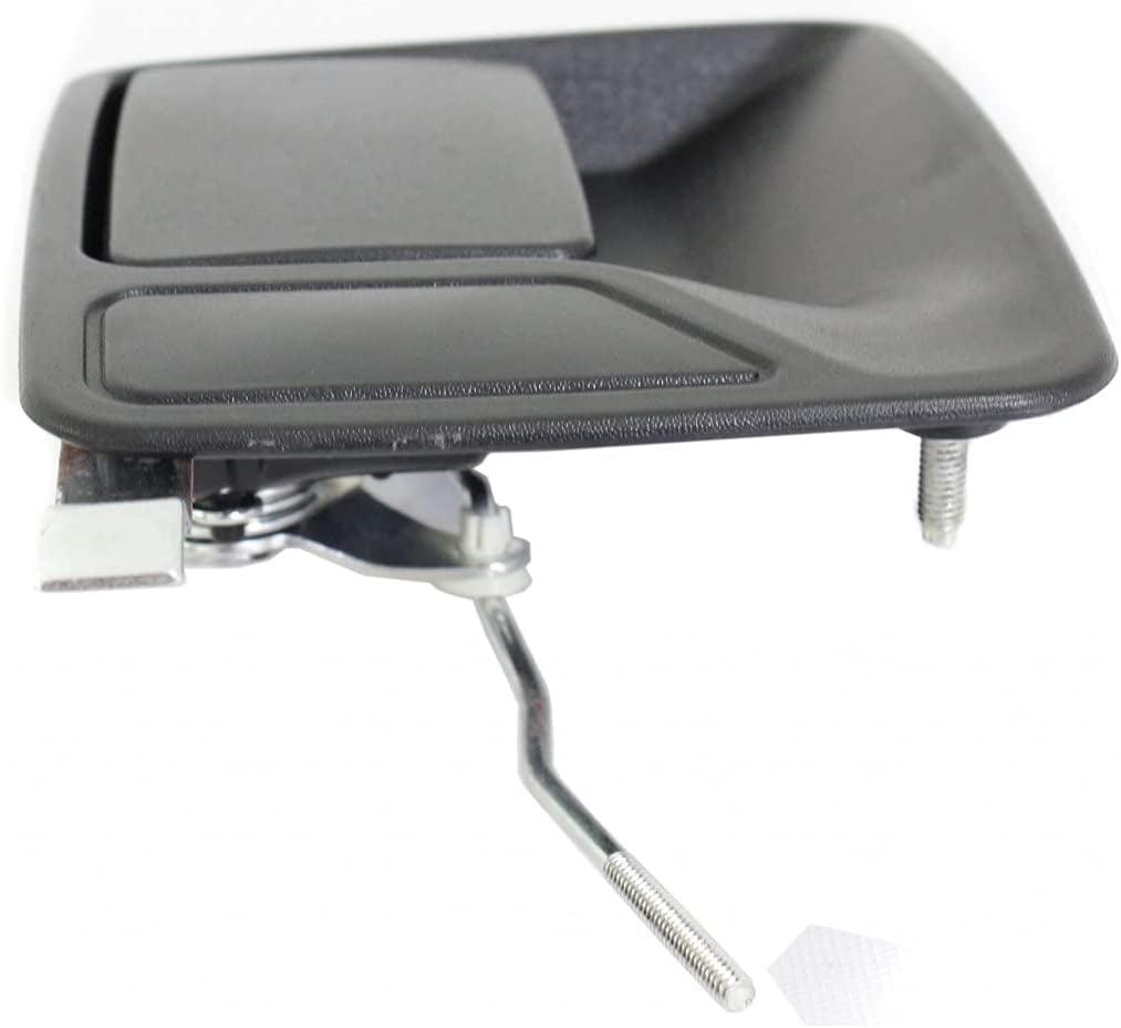 For Ford F-450 Super Duty Exterior Door Handle Front or Rear, Passenger Side Black (2008-2016) | Trim:All Submodels | FO1521104 | F81Z2626601AAB