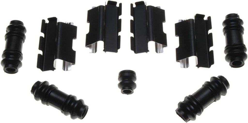 Gold 18K831X Front Disc Brake Caliper Hardware Kit with Clips, Seals, and Bushings