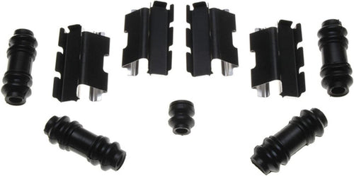 Gold 18K831X Front Disc Brake Caliper Hardware Kit with Clips, Seals, and Bushings