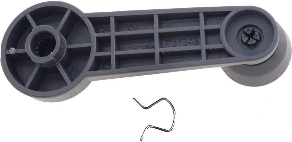 for Ford Focus 2005 06 07 08 09 2010 Window Crank Handle Driver or Passenger Side | Gray | Plastic | Replacement for 5S4Z5423342AAC