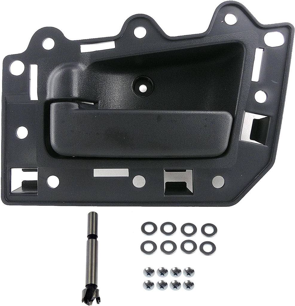 Dorman 82119 Front Driver Side Interior Door Handle Compatible with Select Jeep Models, Black; Textured