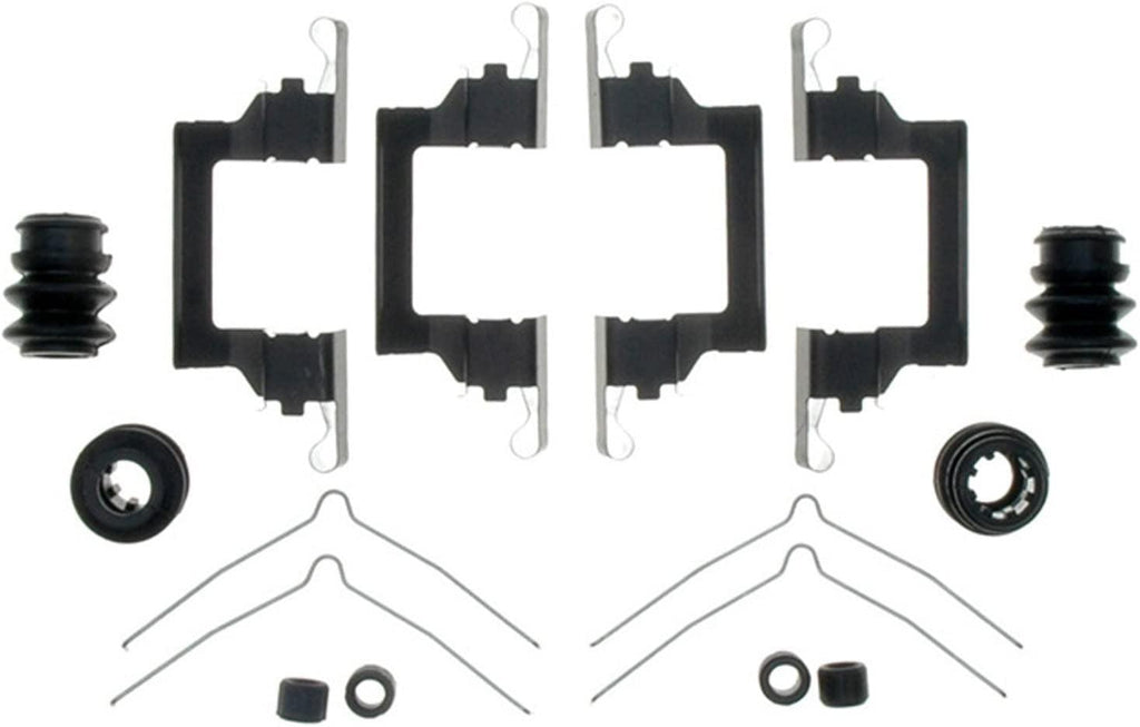 Gold 18K1762X Front Disc Brake Caliper Hardware Kit with Clips, Springs, Seals, and Bushings