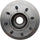 Silver 18A452A Front Disc Brake Rotor and Hub Assembly