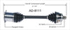 AD-8111 CV Axle Shaft