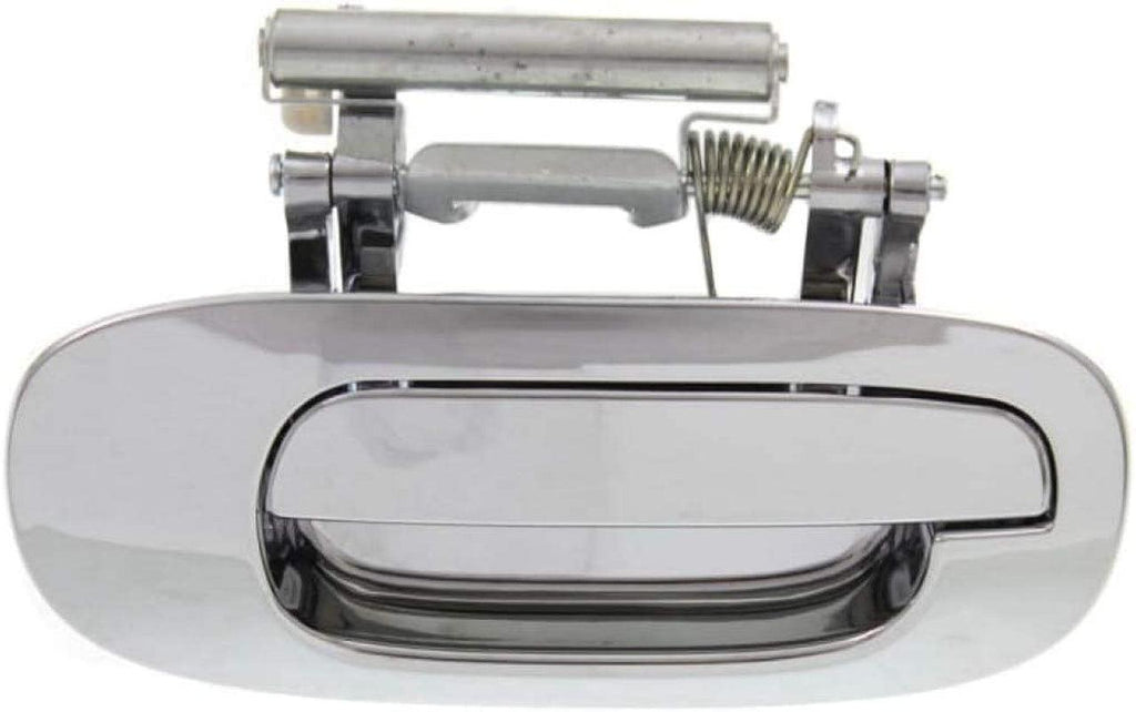 Compatible with Dodge Dakota Exterior Door Handle 2000-2004 Passenger Side | Rear | Chrome | Trim:All Submodels