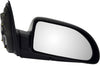Dorman 955-502 Passenger Side Power Door Mirror - Folding Compatible with Select Chevrolet / Saturn Models, Black