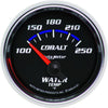6137 Cobalt Short Sweep Electric Water Temperature Gauge