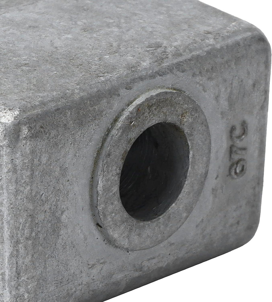 Anode Block, Aluminium Alloy 393023, 435745, 436745 Replacement for Outboard Engine 60 to 300