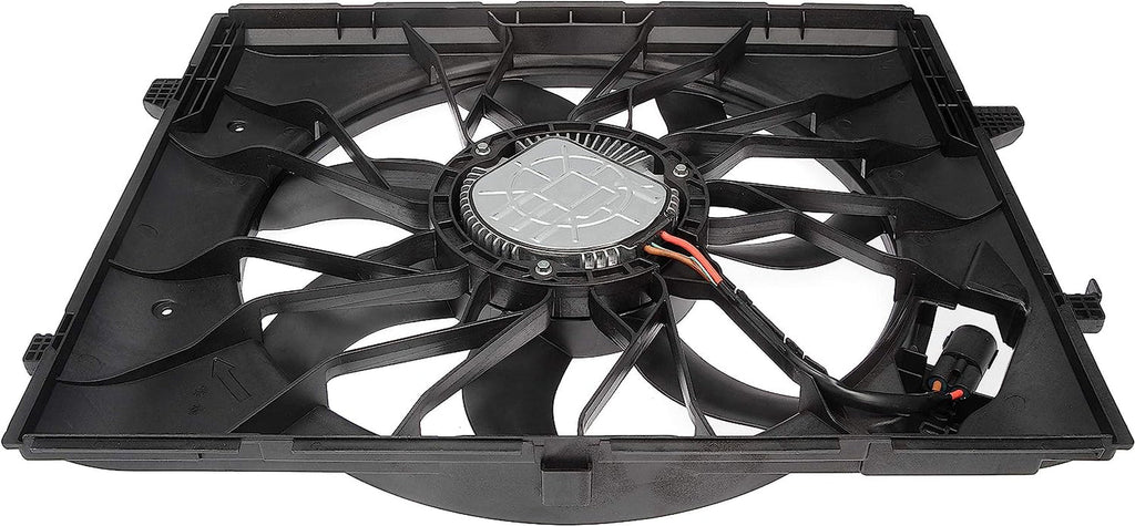 Dorman 621-600 Engine Cooling Fan Assembly Compatible with Select Dodge / Jeep Models, Black