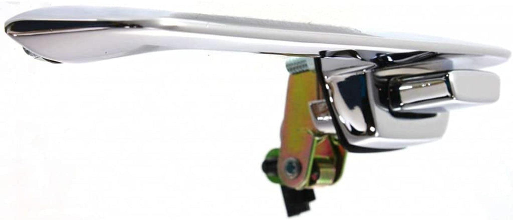 Compatible with Dodge W100 Exterior Door Handle 1986-1989 Driver Side Front or Rear, Chrome | Trim: Custom | CH1310107 | 55075649