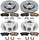 KOE4442 Autospecialty Front and Rear Replacement Brake Kit-Oe Brake Rotors & Ceramic Brake Pads