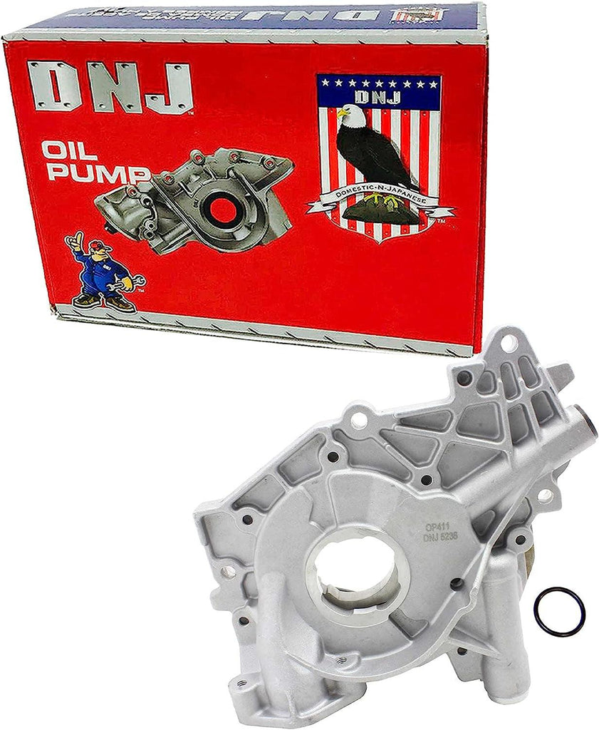 DNJ OP411 Oil Pump for 1995-2012/ Ford, Mazda, Mercury, Lincoln/ 6, Contour, Cougar, Escape, Five Hundred, Freestyle, Montego, MPV, Mystique, Sable, Taurus, Tribute/ 2.5L, 3.0L/ DOHC/ V6/ 24V