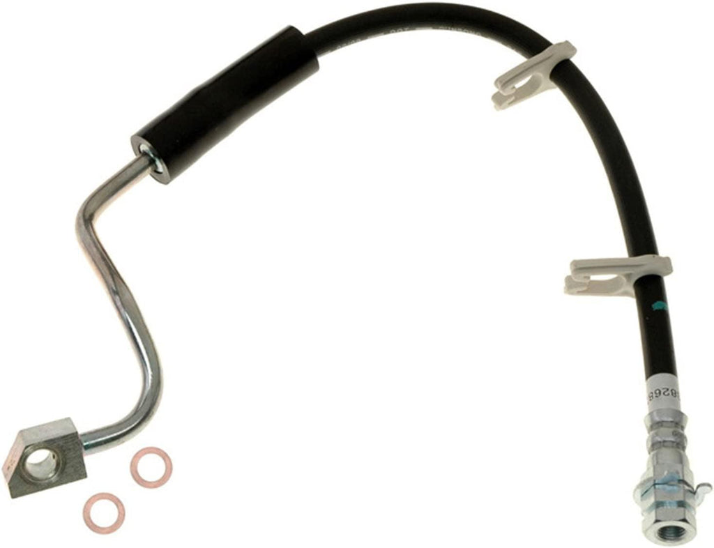 Professional 18J4218 Front Passenger Side Hydraulic Brake Hose Assembly