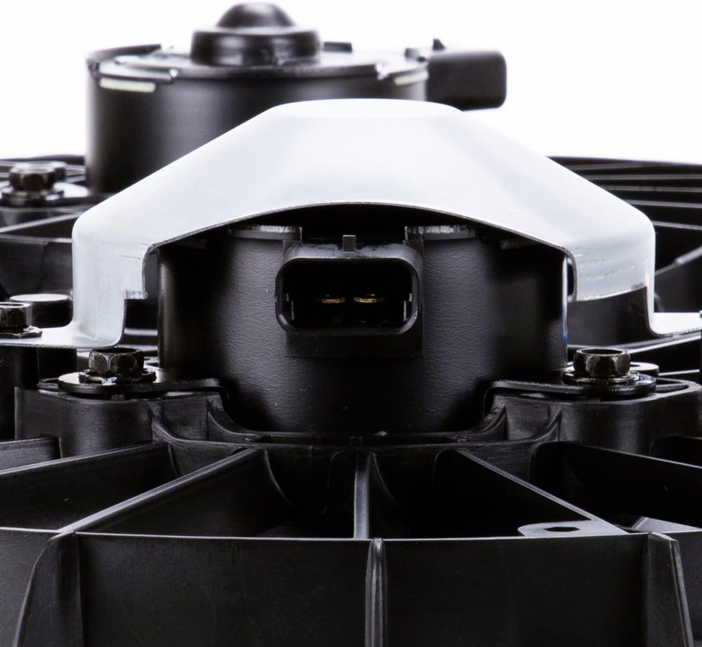 621150 Cooling Fan Assembly Compatible with 2004-2008 Chevrolet Malibu, Black