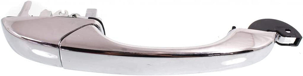 Compatible with Dodge Grand Caravan Exterior Door Handle 2008-2019 Driver or Passenger Side | Rear Side | Sliding Door Chrome | Trim:All Submodels | CH1513102 | 4589714AC