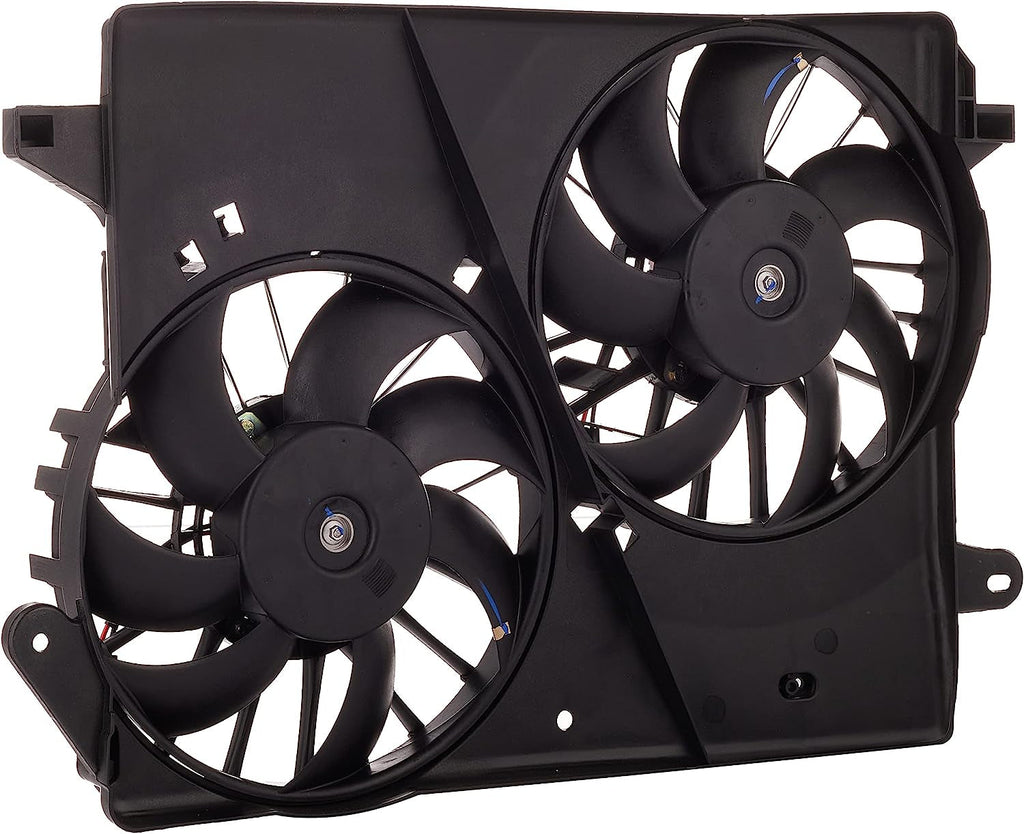 Dorman 620-039 Engine Cooling Fan Assembly Compatible with Select Chrysler/Dodge Models, Black